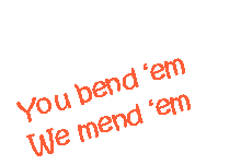 Text Box: You bend emWe mend em